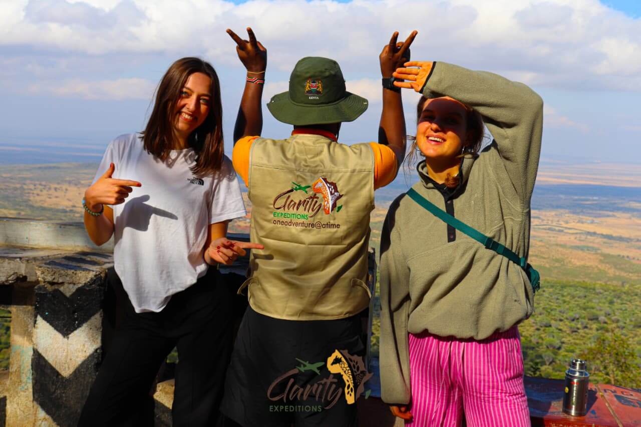 Good vibes at the Rift Valley viewpoint